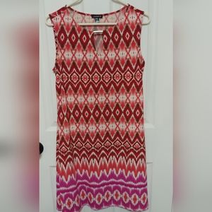 Lavanya Red Pattern Dress